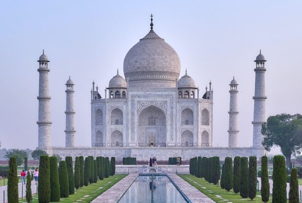 cultural tourism, taj mahal, garden